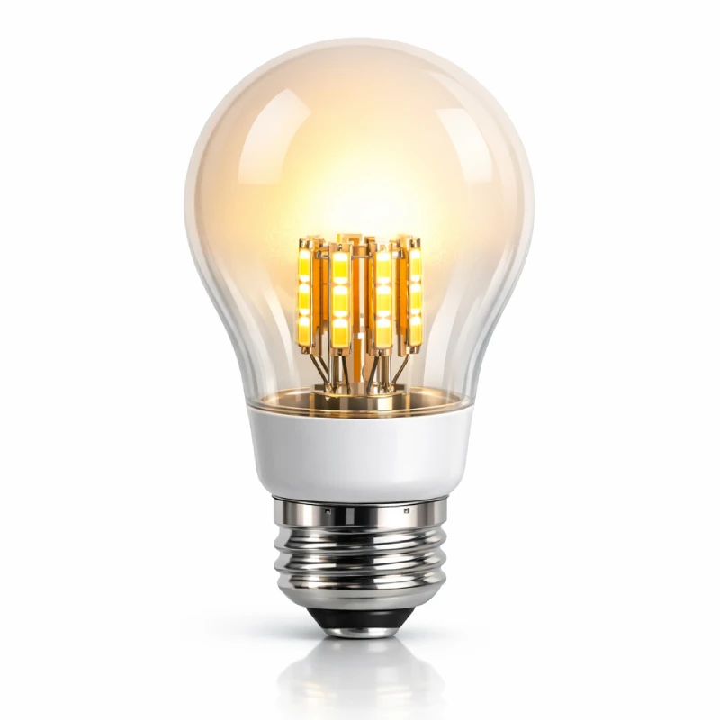 Bombilla LED de alta eficiencia energética para ahorro en la factura de luz en Móstoles con Alesan Soluciones